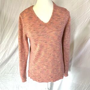 Feminine Women’s Large Sweater Soft Pink Knit Sparkle Barbie Y2K Adorable Sweet‎